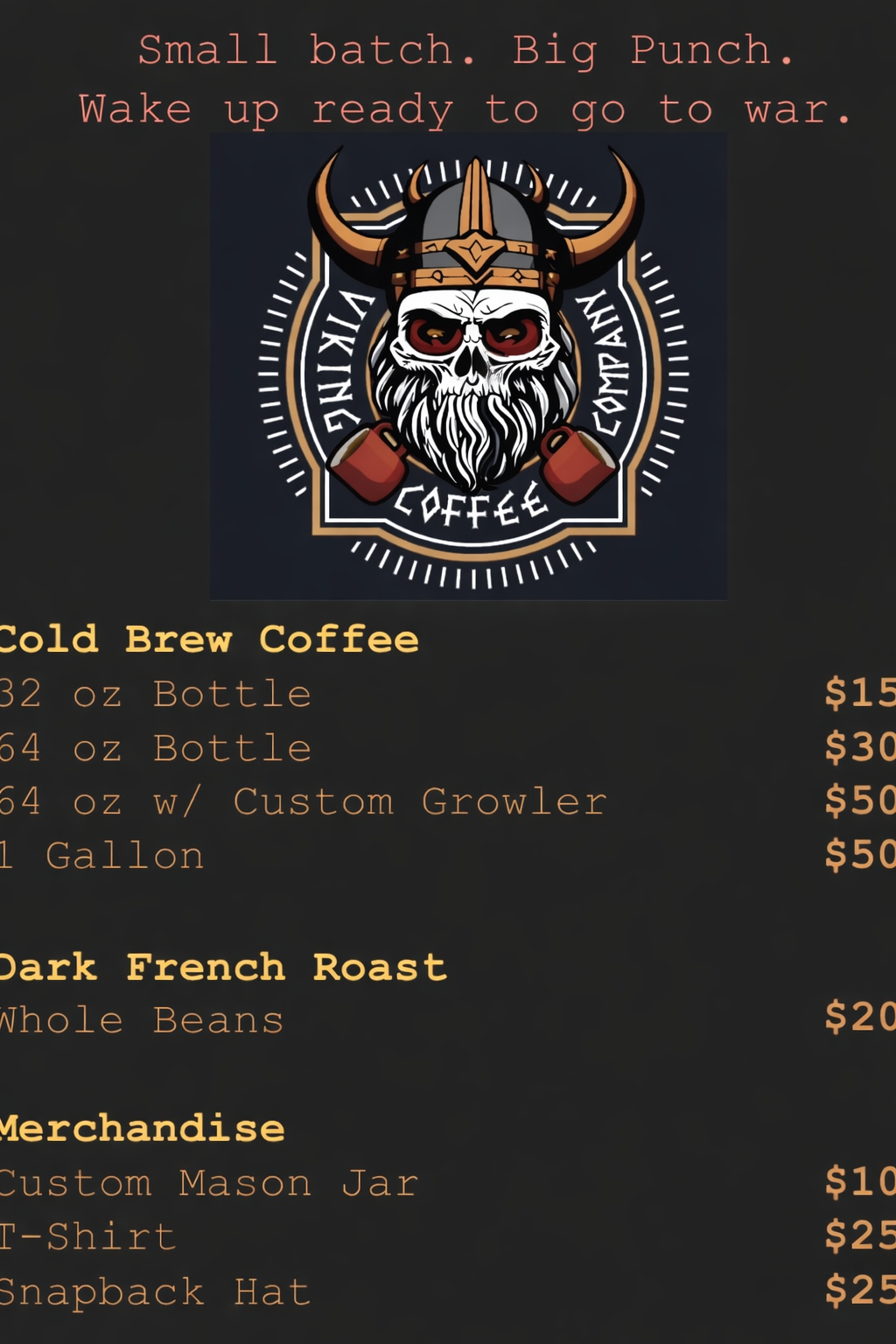 Home page